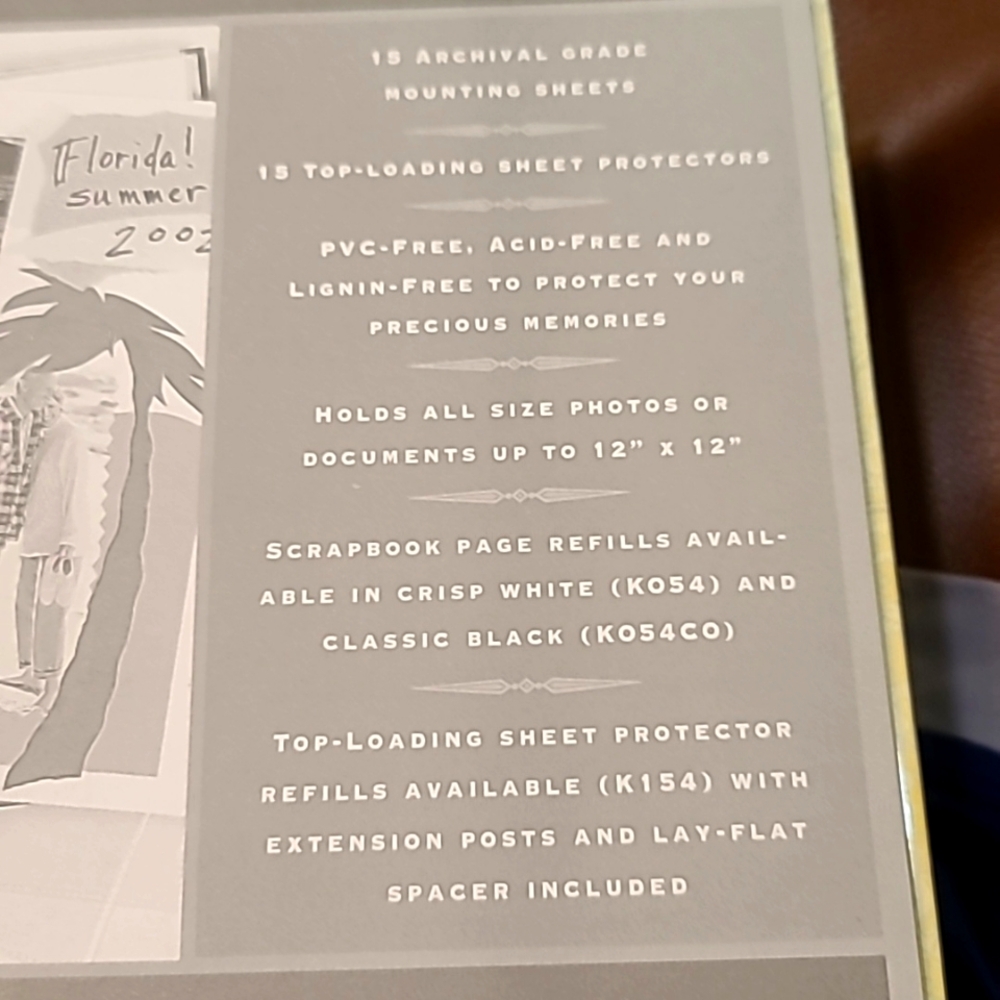 Deluxe Scrapbook/Photo Album - Picture 4 of 8